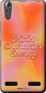 Силіконовий чехол Aura Gradient Main Character Energy Aesthetic Y2K для Lenovo A6000 - 6783u-103 изображение 