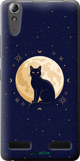 Силиконовый чехол Cute Cat Celestial/Witchy для Lenovo A6000 - 6787u-103 изображение 