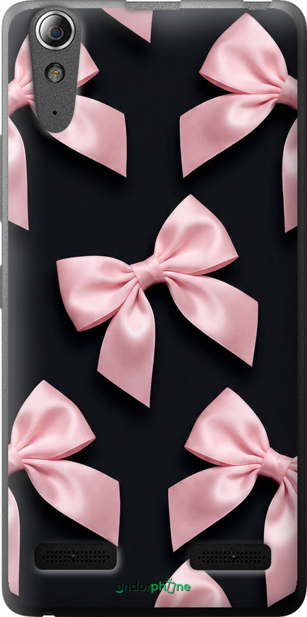 Силіконовий чехол Coquette Ribbons Dark Coquette для Lenovo K3 (K30-t) - 6767u-114 изображение 