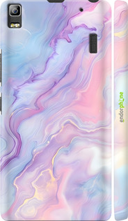 3D пластиковый матовый чехол Нежный мрамор для Lenovo K3 Note K50-T5 - 6310m-141 изображение 