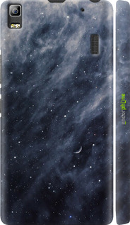 3D пластиковий матовий чехол Сині хмари, Синій місяць для Lenovo K3 Note K50-T5 - 6398m-141 изображение 