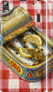 3D пластиковый матовый чехол 'Vintage Sardine Tin Phone' для Lenovo K3 Note K50-T5 изображение 7