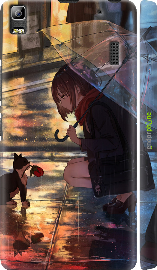 3D пластиковый матовый чехол Anime для Lenovo K3 Note K50-T5 - 6609m-141 изображение 