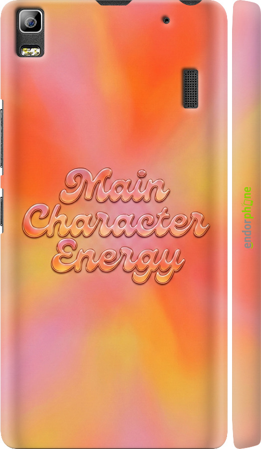 3D пластиковый матовый чехол Aura Gradient Main Character Energy Aesthetic Y2K для Lenovo K3 Note K50-T5 - 6783m-141 изображение 