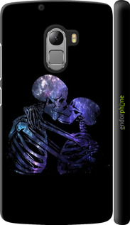 3D пластиковий матовий чехол Із зображенням скелета для Lenovo A7010 - 6537m-232 изображение 