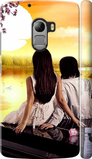 3D пластиковый матовый чехол Sunset для Lenovo A7010 - 6607m-232 изображение 