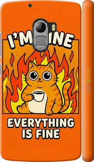 3D пластиковий матовий чохол 'Funny Cat' для Lenovo A7010 зображення 9