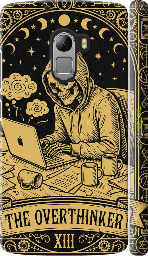 3D пластиковый матовый чехол The Overthinker для Lenovo A7010 - 6774m-232 изображение 