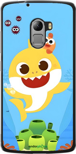 Силіконовий чехол Бейби Шарк для Lenovo A7010 - 6303u-232 изображение 
