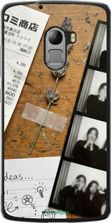 Силиконовый чехол Aesthetic Scrapbook Collage для Lenovo A7010 - 6773u-232 изображение 