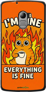 Силиконовый чехол Funny Cat для Lenovo A7010 - 6786u-232 изображение 