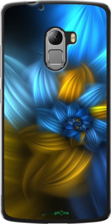 

Силіконовий чохол "Візерунок 46" для Lenovo A7010, Синій