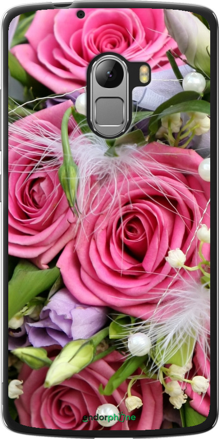 

Силіконовий чохол "Ніжність" для Lenovo A7010, Рожевий