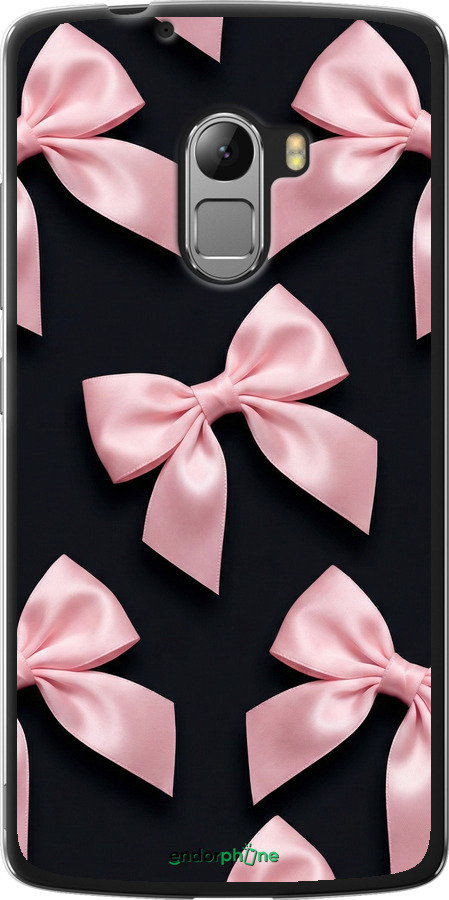 Силиконовый чехол Coquette Ribbons Dark Coquette для Lenovo A7010 - 6767u-232 изображение 