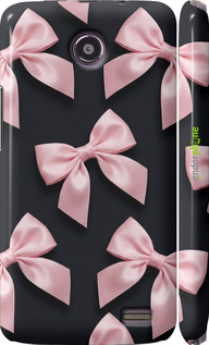 3D пластиковый матовый чехол Coquette Ribbons Dark Coquette для Lenovo A820 - 6767m-68 изображение 