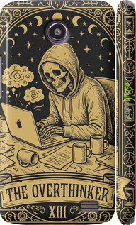 3D пластиковий глянцевий чехол The Overthinker для Lenovo A820 - 6774c-68 изображение 