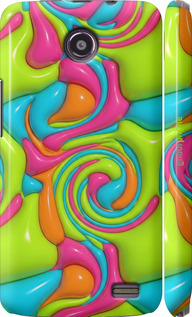 3D пластиковий глянцевий чохол 'Y2K Jelly Dream' для Lenovo A820 зображення 3