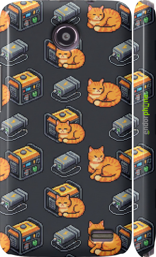 3D пластиковый глянцевый чехол Autonomous Zone для Lenovo A820 - 6771c-68 изображение 