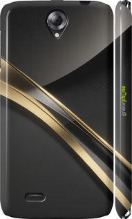 3D пластиковый глянцевый чехол Динамика для Lenovo A850 - 5836c-79 изображение 
