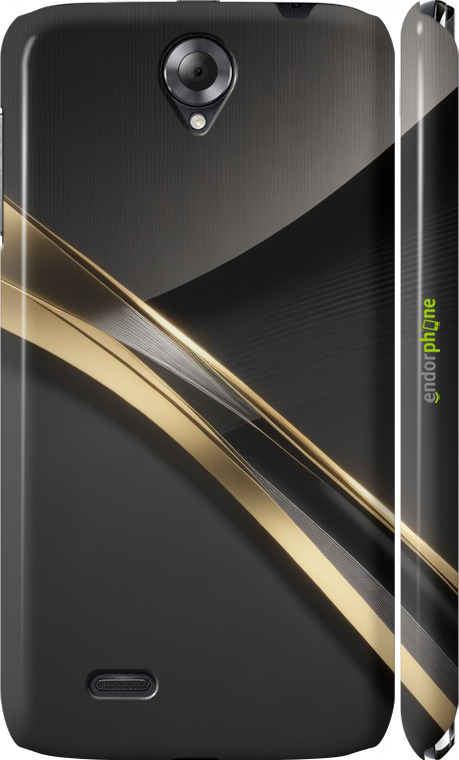 3D пластиковый глянцевый чехол Динамика для Lenovo A850 - 5836c-79 изображение 