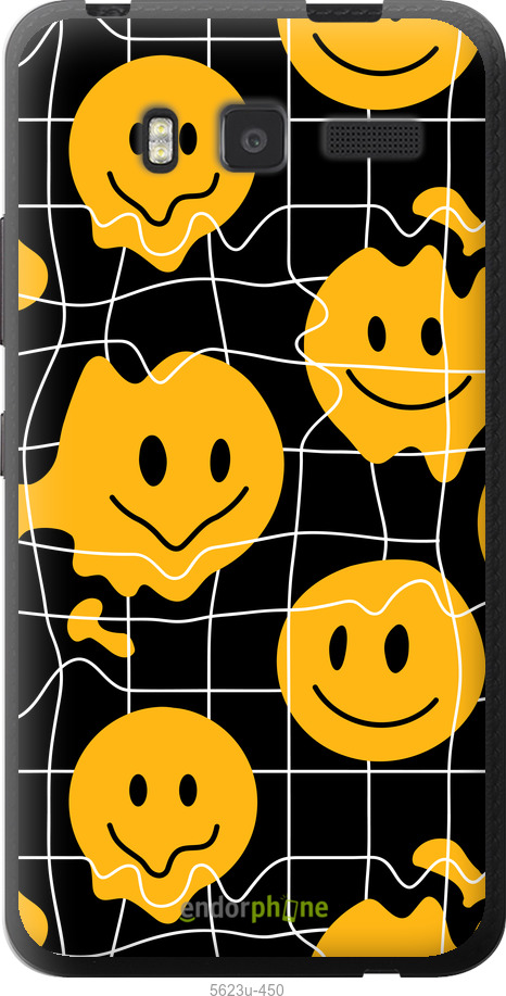 Силіконовий чехол Смайли v3 для Lenovo A916 - 5623u-450 изображение 