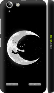 3D пластиковый матовый чехол Лунные объятия для Lenovo K5 Plus - 6508m-278 изображение 