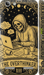 3D пластиковий матовий чохол 'The Overthinker' для Lenovo K5 Plus зображення 1