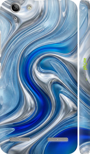 3D пластиковий матовий чехол Liquid Chrome для Lenovo K5 Plus - 6781m-278 изображение 