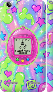 3D пластиковый матовый чехол Y2K Aesthetic Retro Pet: Годуй мене кавою для Lenovo K5 Plus - 6784m-278 изображение 