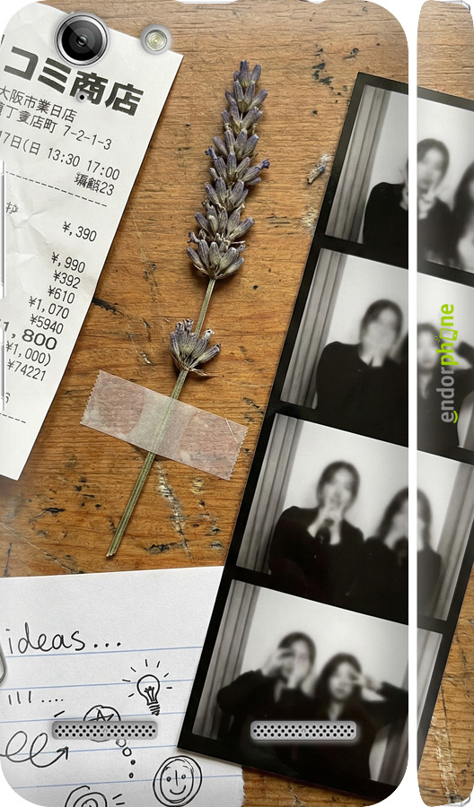 3D пластиковый матовый чехол Aesthetic Scrapbook Collage для Lenovo K5 Plus - 6773m-278 изображение 