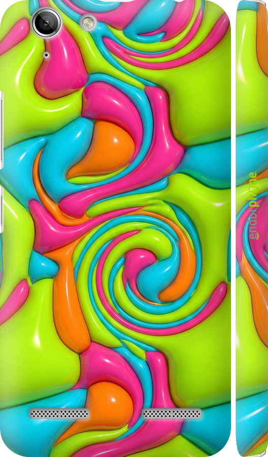 3D пластиковий матовий чехол Y2K Jelly Dream для Lenovo K5 Plus - 6780m-278 изображение 