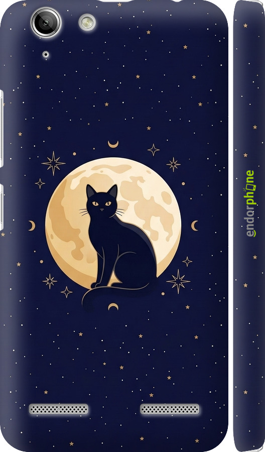 3D пластиковый матовый чехол Cute Cat Celestial/Witchy для Lenovo K5 Plus - 6787m-278 изображение 