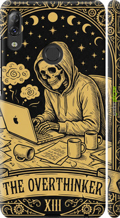 3D пластиковый матовый чехол The Overthinker для Lenovo K5 Pro - 6774m-1608 изображение 