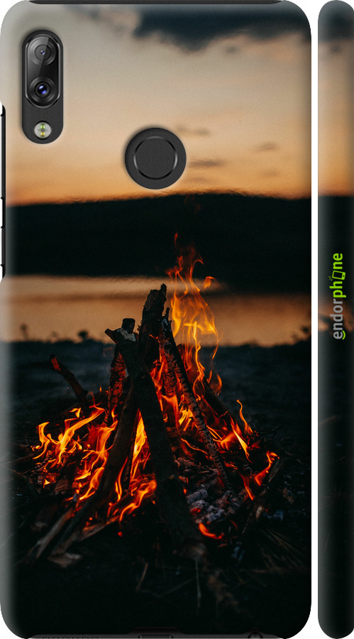3D пластиковий матовий чехол Вогонь для Lenovo K5 Pro - 6021m-1608 изображение 