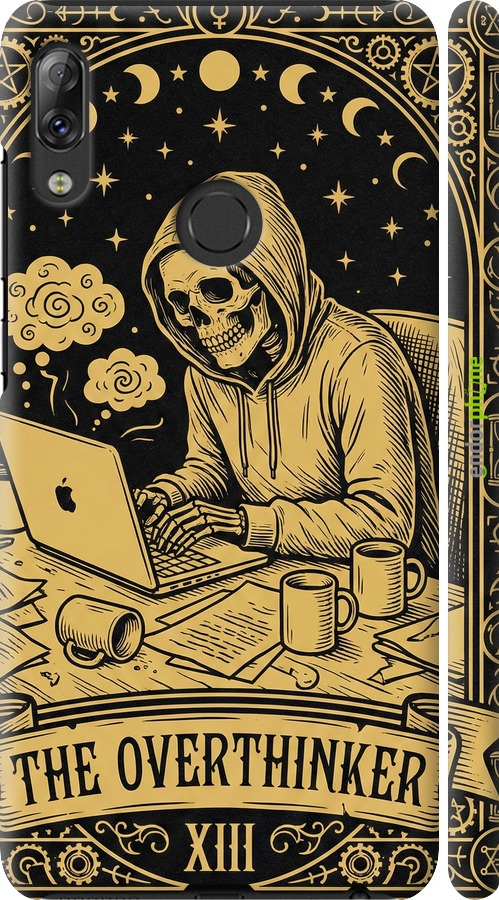 3D пластиковый матовый чехол The Overthinker для Lenovo K5 Pro - 6774m-1608 изображение 