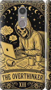 3D пластиковий матовий чохол 'The Overthinker' для Lenovo K6 Note зображення 1