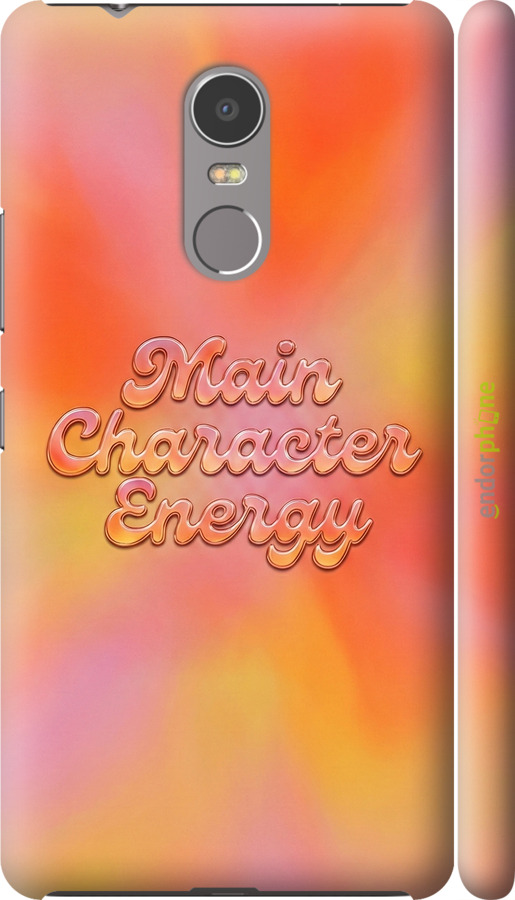 3D пластиковый матовый чехол Aura Gradient Main Character Energy Aesthetic Y2K для Lenovo K6 Note - 6783m-453 изображение 