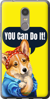2D пластиковый чехол чехол с корги You Can Do It для Lenovo K6 Note - 6184t-453 изображение 
