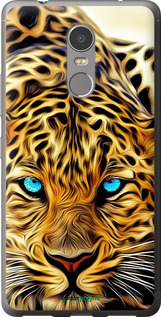2D пластиковий чехол Леопард для Lenovo K6 Note - 6611t-453 изображение 