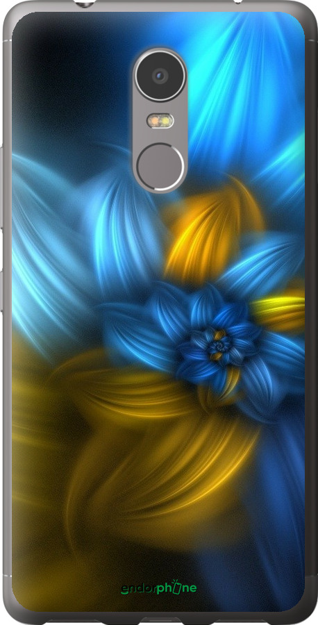 

2D пластиковий чохол "Візерунок 46" для Lenovo K6 Note, Синій