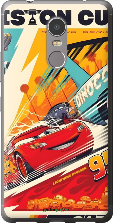 2D пластиковый чехол Тачки для Lenovo K6 Note - 6288t-453 изображение 