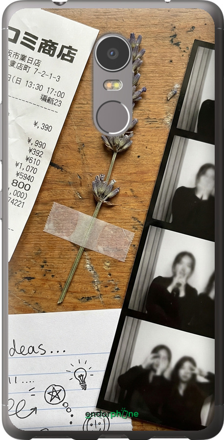 2D пластиковый чехол Aesthetic Scrapbook Collage для Lenovo K6 Note - 6773t-453 изображение 