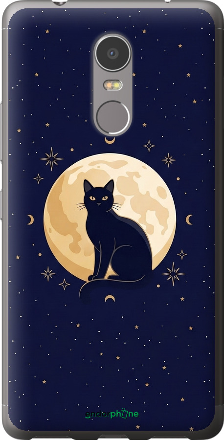 2D пластиковий чехол Cute Cat Celestial/Witchy для Lenovo K6 Note - 6787t-453 изображение 