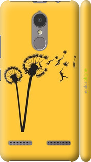 3D пластиковый матовый чехол Минимализм одуванчики для Lenovo K6 - 6449m-452 изображение 