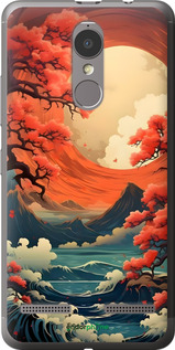 2D пластиковий чехол Природа Японії для Lenovo K6 - 6327t-452 изображение 