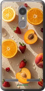 2D пластиковый чехол Фрукты 3 для Lenovo K6 - 6703t-452 изображение 