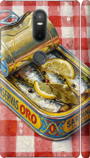 3D пластиковый матовый чехол 'Vintage Sardine Tin Phone' для Lenovo Phab 2 Plus изображение 4