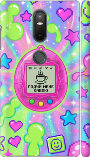 3D пластиковый матовый чехол 'Y2K Aesthetic Retro Pet: Годуй мене кавою' для Lenovo Phab 2 Plus изображение 3