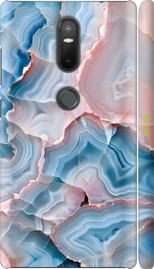 3D пластиковый матовый чехол Мрамор для Lenovo Phab 2 Plus - 6306m-990 изображение 