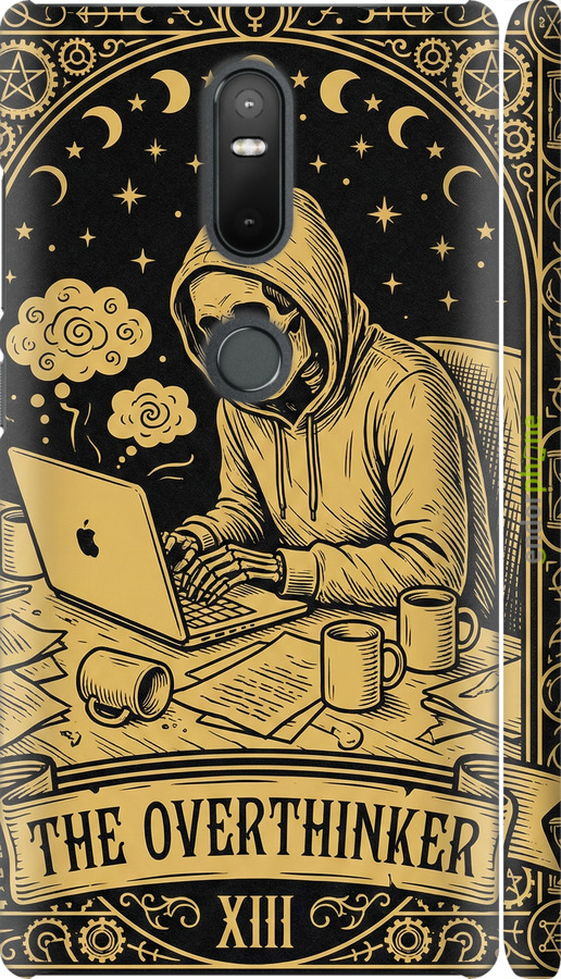 3D пластиковий матовий чехол The Overthinker для Lenovo Phab 2 Plus - 6774m-990 изображение 